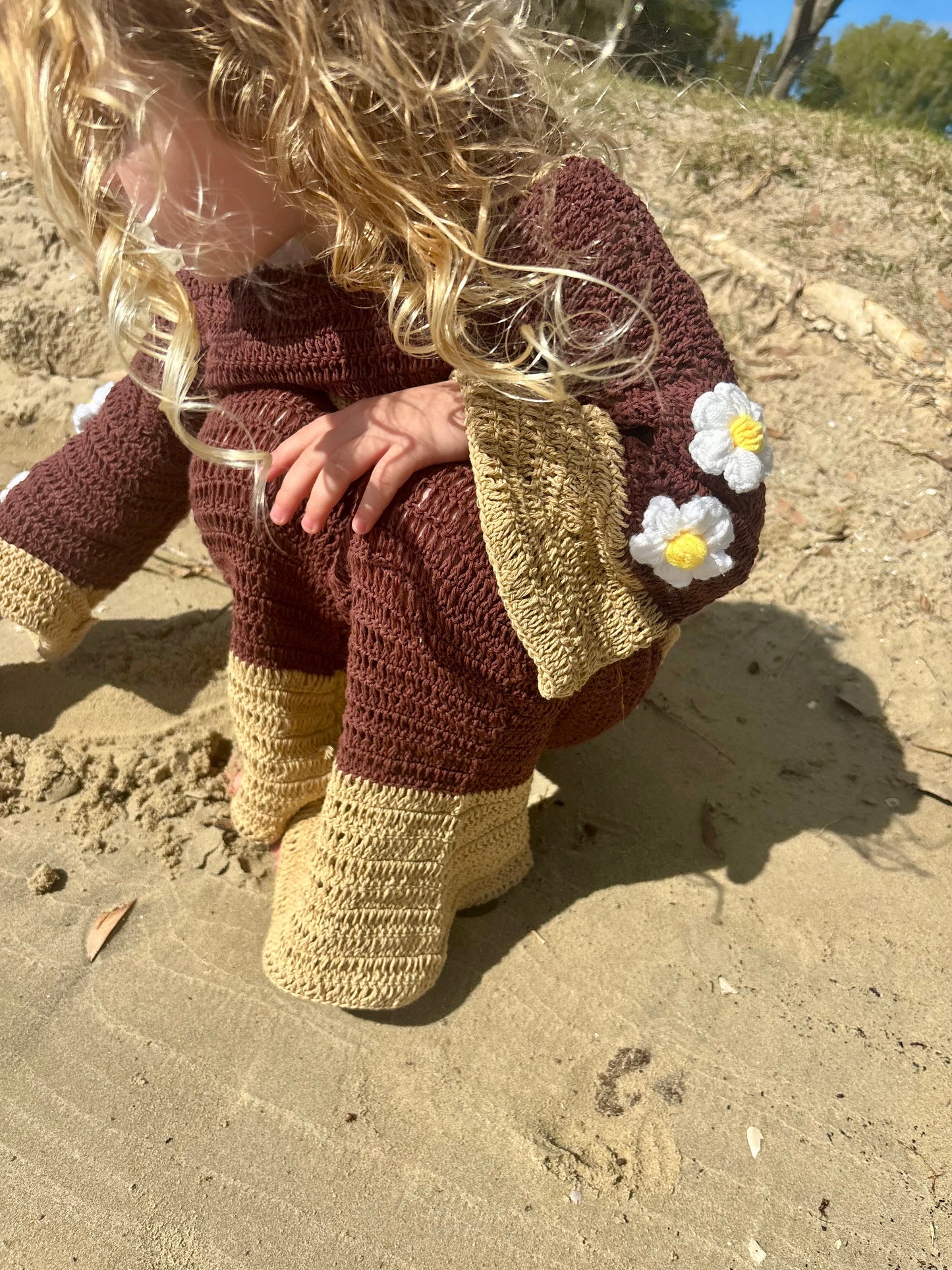 Flossy Pants in Brownie