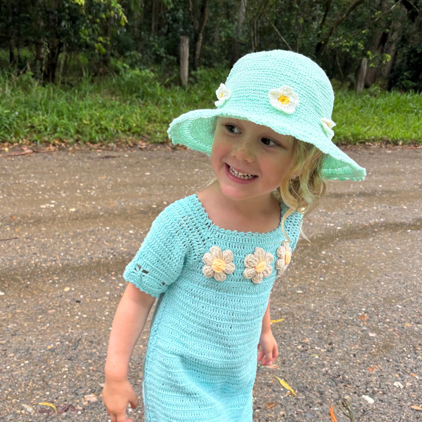 Butterfly Dress in Dreamy Sky