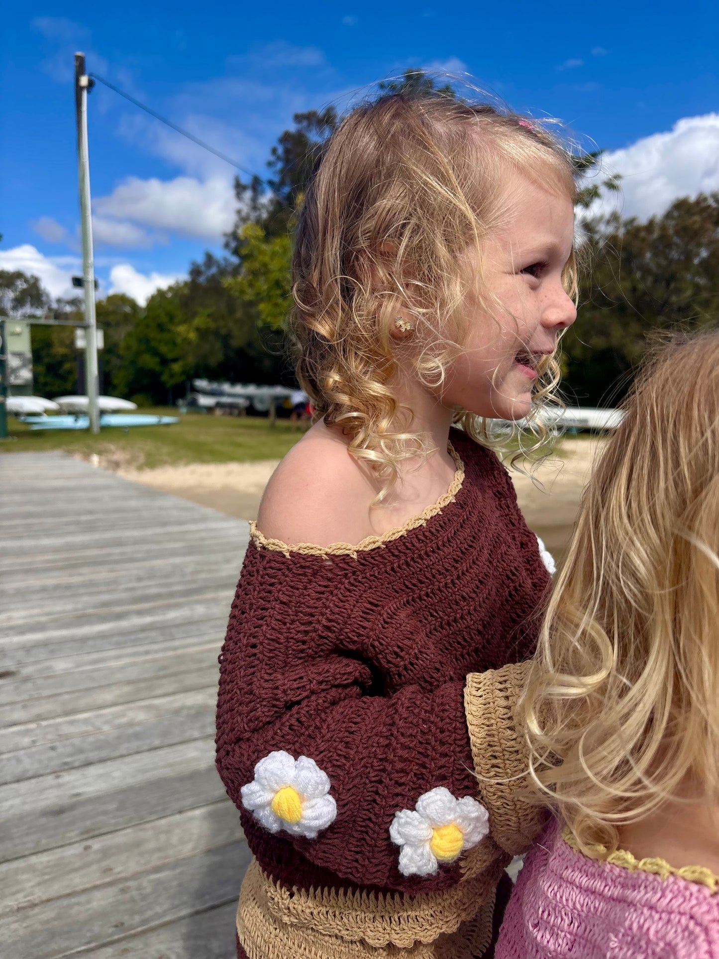 Flossy Top in Brownie