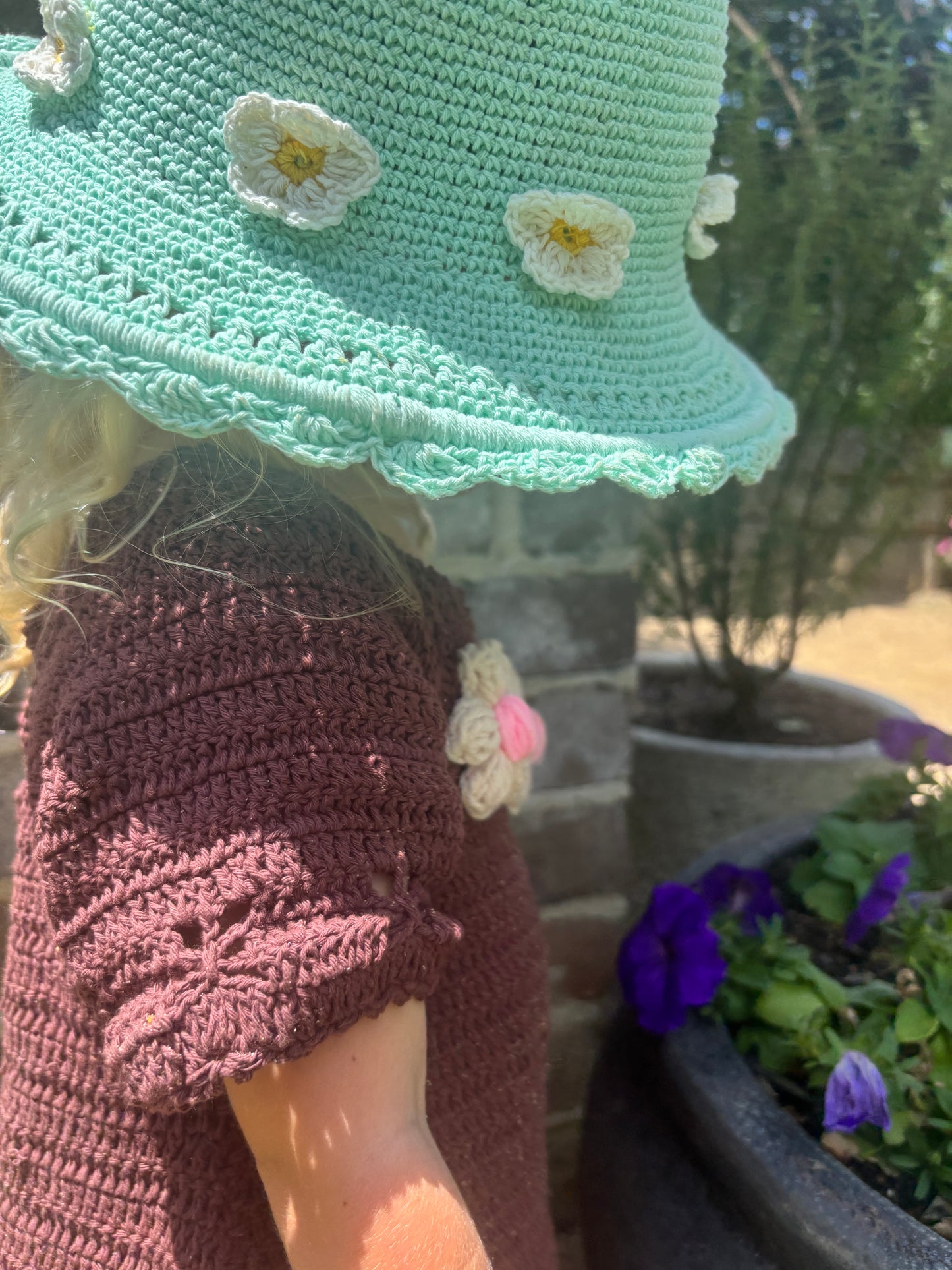 Butterfly Dress in Cocoa Dream