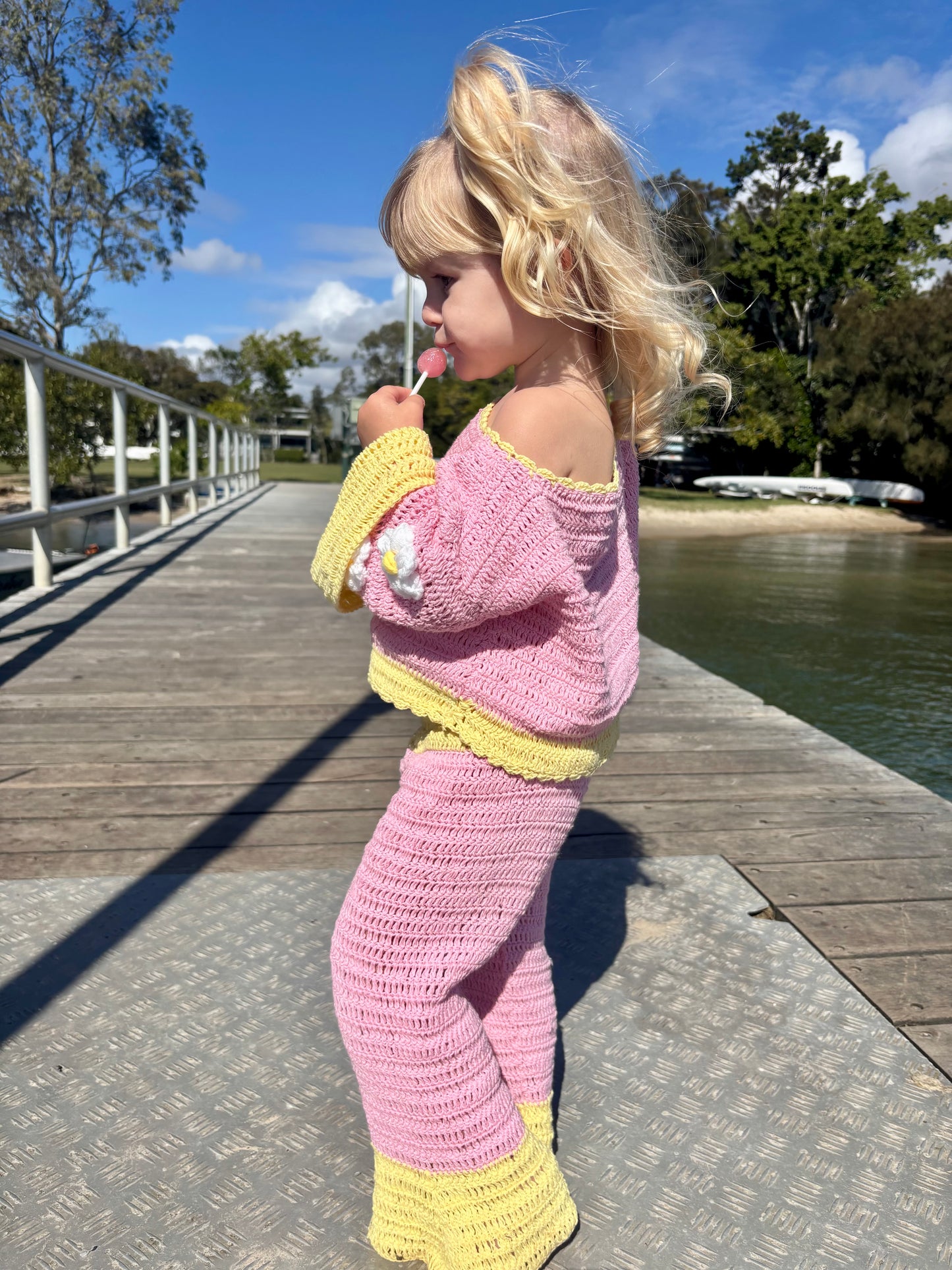 Flossy Pants in Lollypop