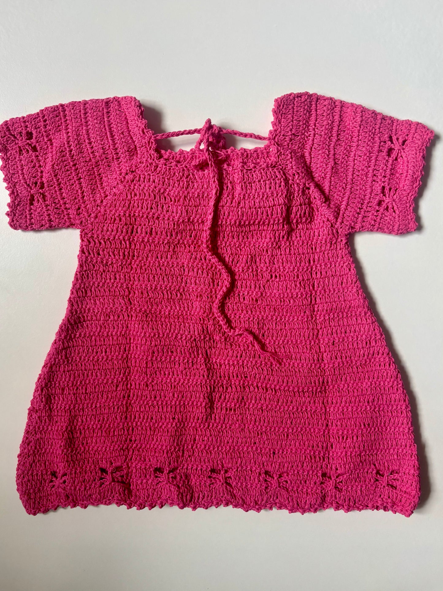 Butterfly Dress in Barbie Sky