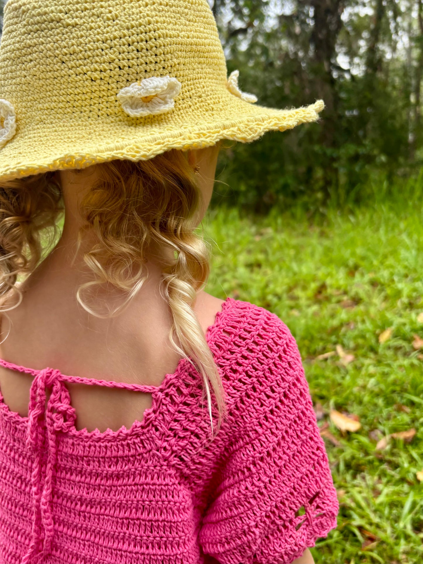 Butterfly Dress in Barbie Sky