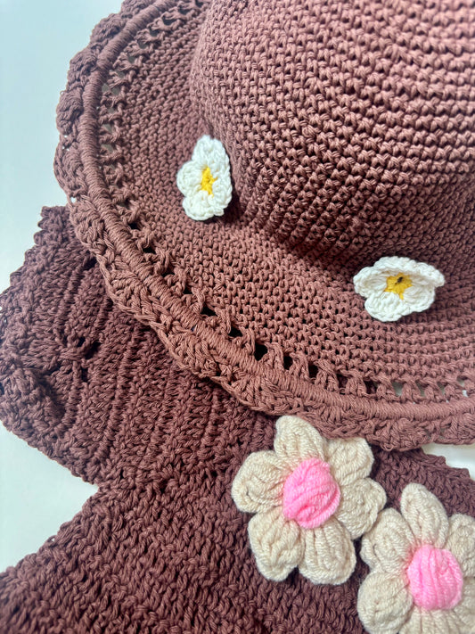 Butterfly Dress in Cocoa Dream